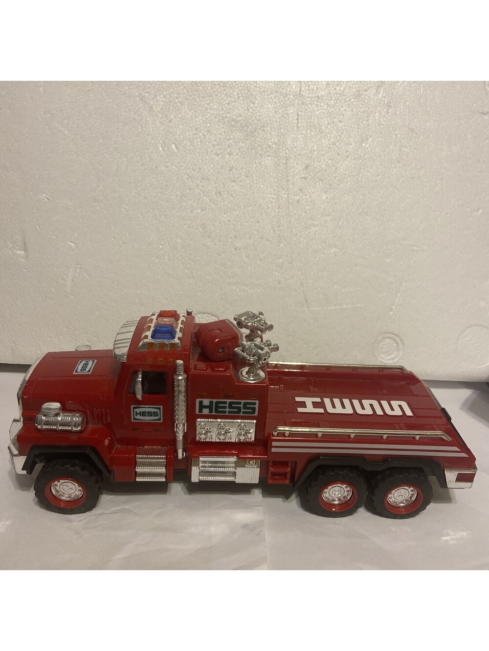 Fire Truck Hess 2015 and ladder rescue. Lights Up And Sounds. Truck Only. No Box